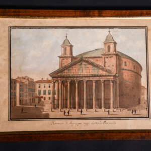 antico disegno Pantheon