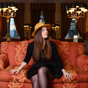 Cappello in Feltro Giallo