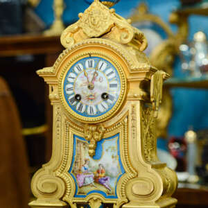 Orologio in Bronzo Dorato